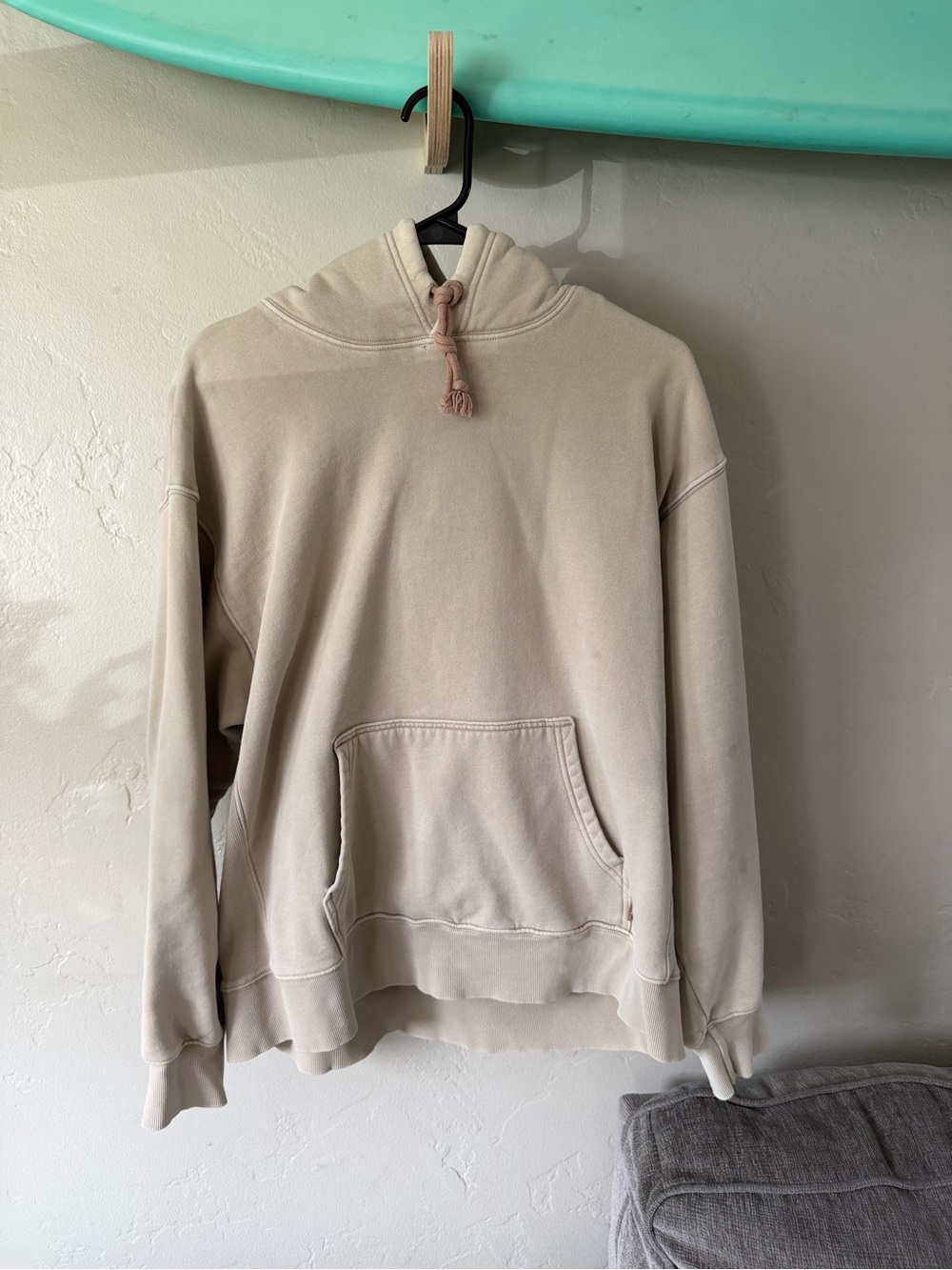 TNA Light Beige Pullover Hoodie